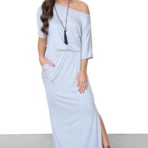 NWOT Allison Dress in Heather Grey